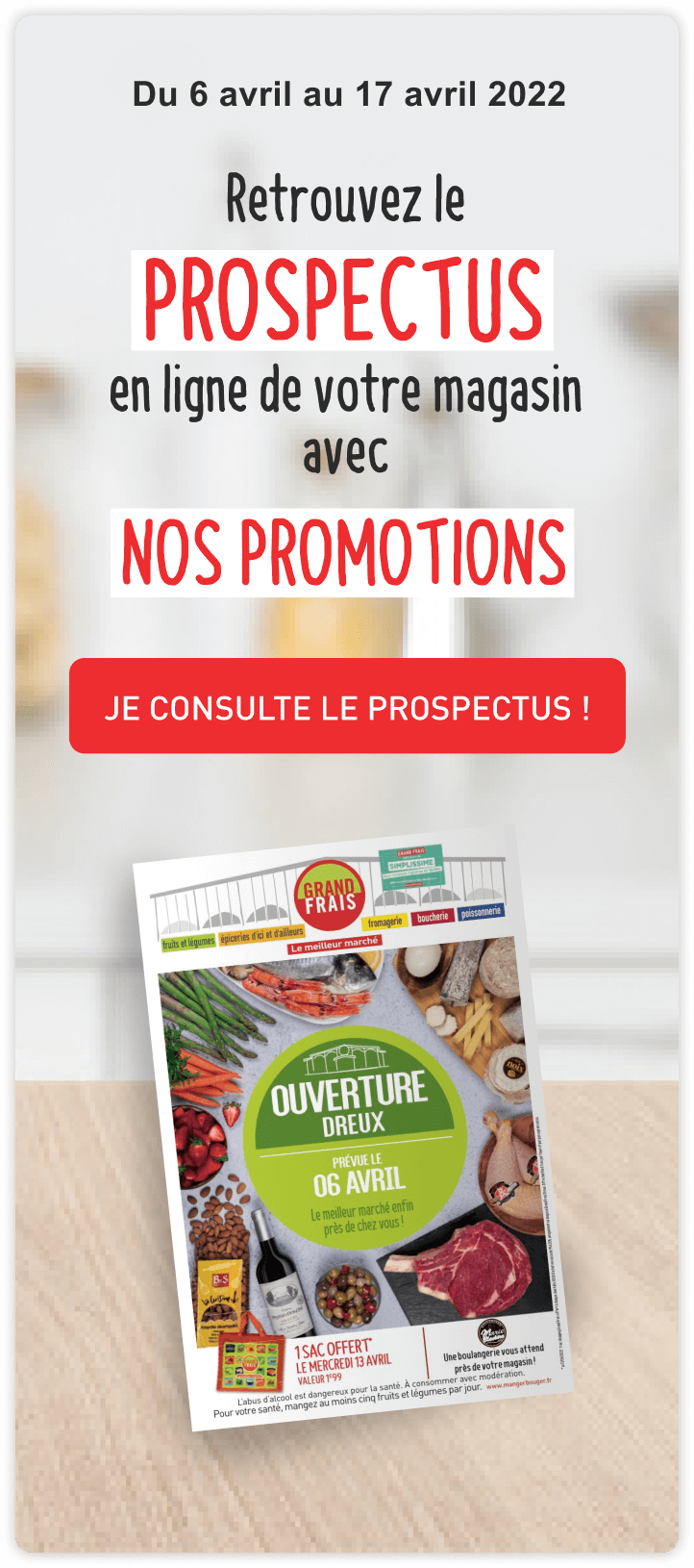 JE CONSULTE LE PROSPECTUS